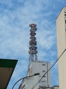 comunicação antena