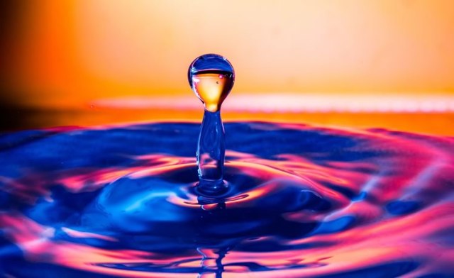 água gota